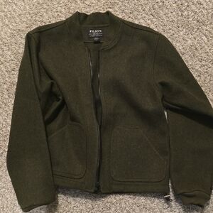 Filson Dark Green Wool Jacket